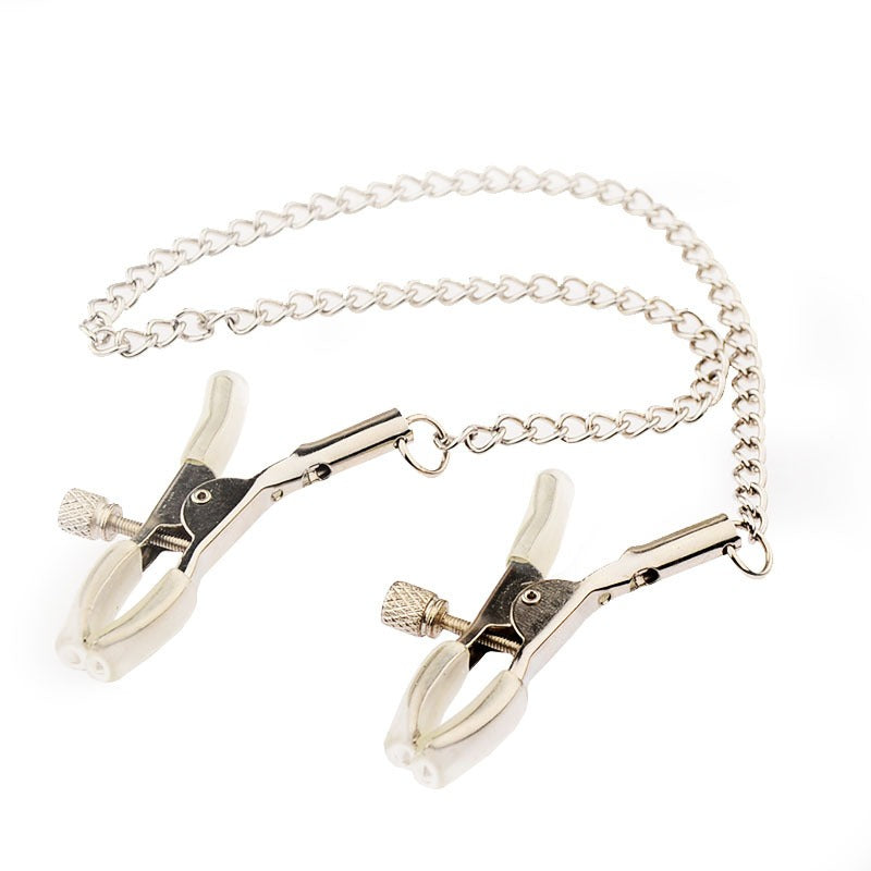 Sex Toys Sex Products Female Hoof Clip Regular Black Clip Double Head Breast Clip Female