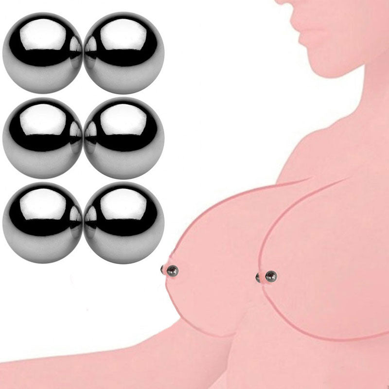 2 Pair BDSM Bondage Adult Sex Toys For Women Couples Games Ultra Powerful Magnetic Orbs BDSM Nipple Clamps Orbs Vagina Clitoris